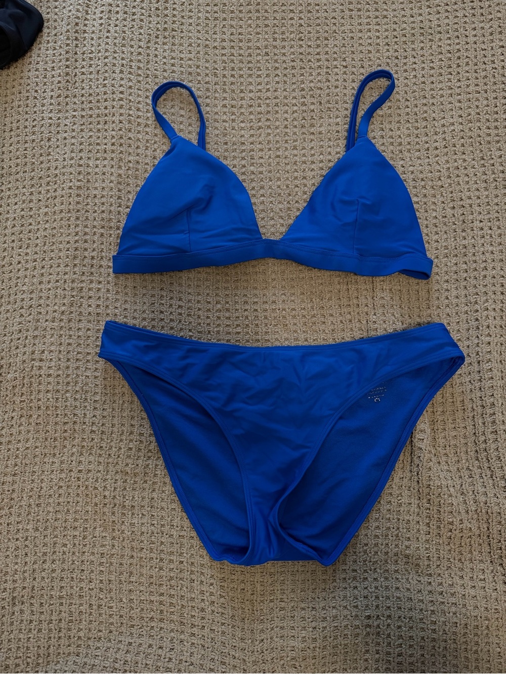 Hollister Royal Blue Triangle Bikini Set